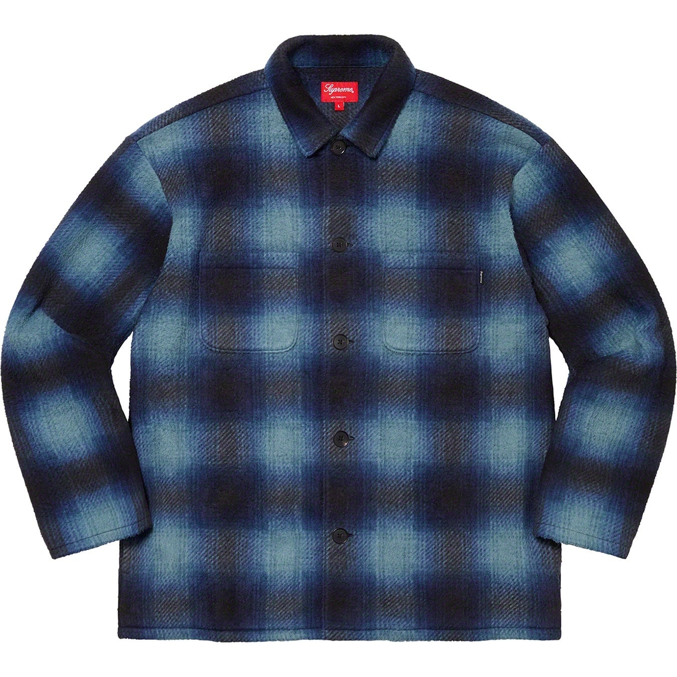 Shadow Plaid Fleece Shirt view 6